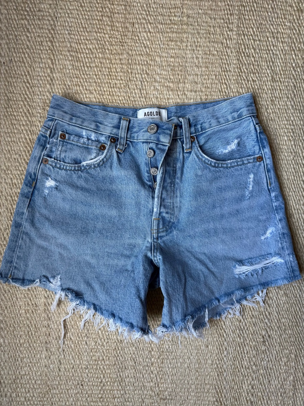 AGOLDE Parker Long Shorts